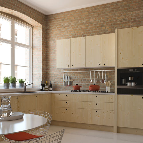 Construction plywood panel - VIVID SPRUCE - Decospan - for interior / MDF