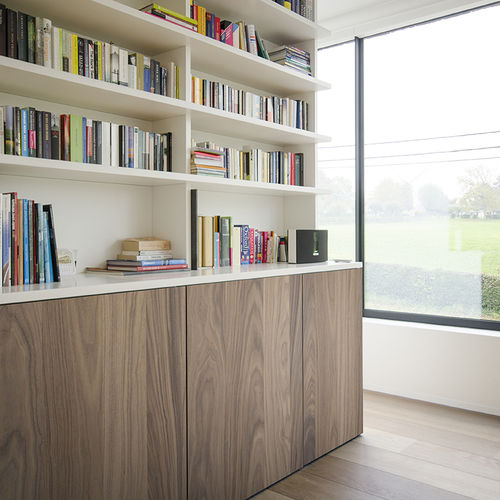 Furniture panel - FROZEN WALNUT - Decospan - for interior / laminate / wood look