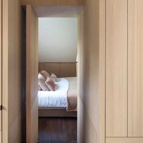 Furniture panel - MILK OAK - Decospan - for interior / laminate / wood look