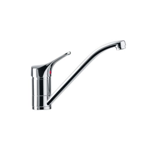 Countertop mixer tap - LEVA - Schock - chromed metal / kitchen / 1-hole