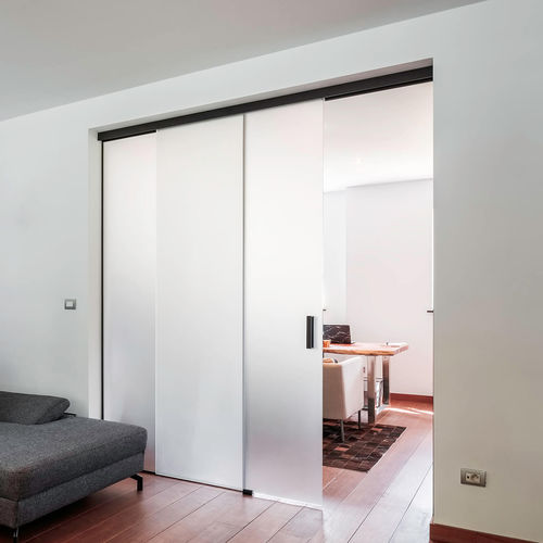 Interior door - SWSG - ANYWAY DOORS - glass / sliding / contemporary