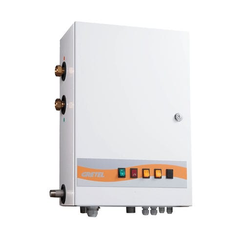 Wood boiler - AES - GRETEL - electric / solar / backup
