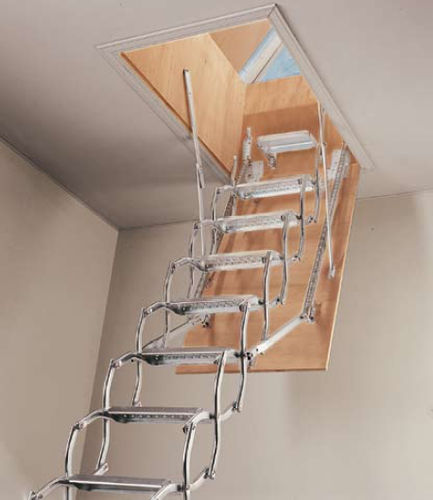 Roof hatch retractable ladder - ZX ACCÈS TERRASSE - SK SYSTEME