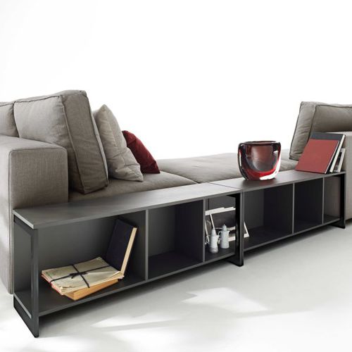 Low bookcase URBAN Ditre Italia contemporary / wooden