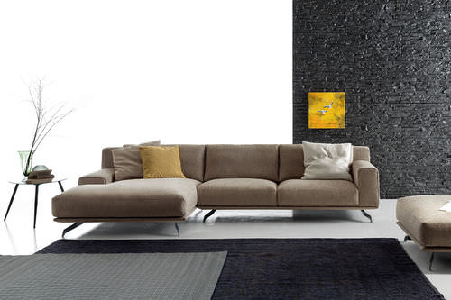 Modular sofa - DALTON - Ditre Italia - corner / contemporary / fabric