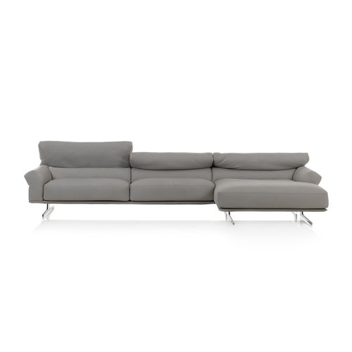 Modular sofa - MARGOT A - cierre - contemporary / leather / reclining