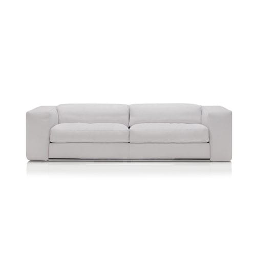 Contemporary sofa - SYMPHONY 6 - cierre - leather / 2-person