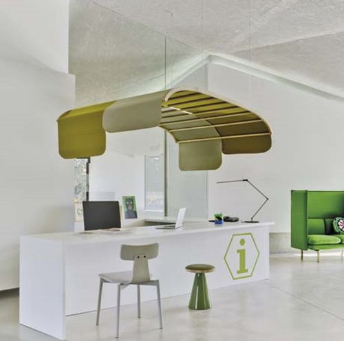 Fabric acoustic baffle - TARTANA - SANCAL - hanging / decorative