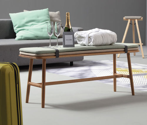 Contemporary bench - NUDO - SANCAL - wooden