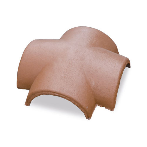 Four-way roof tile - Plus - Gruppo Industriale Tegolaia - ridge / concrete / large