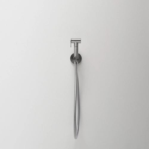 Round hand shower - CILINDRO - FALPER - stainless steel / contemporary / silver-colored