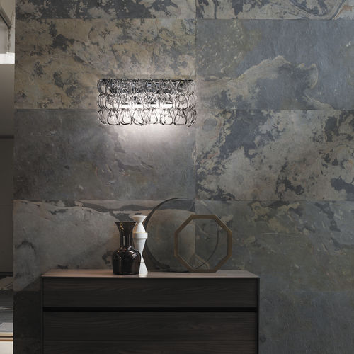 Contemporary wall light - GIOGALI - Vistosi - indoor / glass / fixed