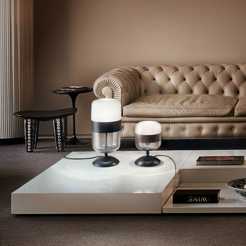 Table lamp - FUTURA LT - Vistosi - metal / blown glass / crystal