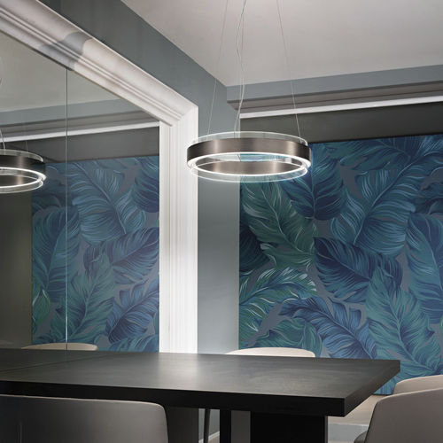 Pendant lamp - PHOENIX - Vistosi - crystal / contemporary / corded