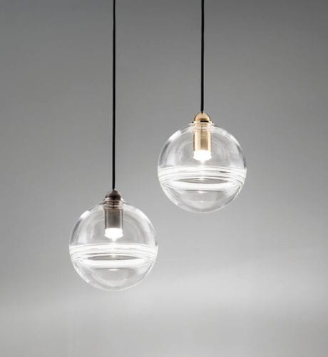 Pendant lamp - ORO - Vistosi - Murano glass / contemporary / corded