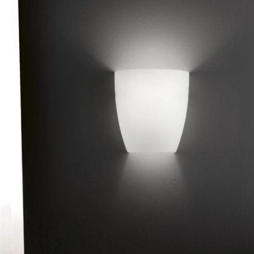 Contemporary wall light - DAFNE - Vistosi - indoor / glass / fixed
