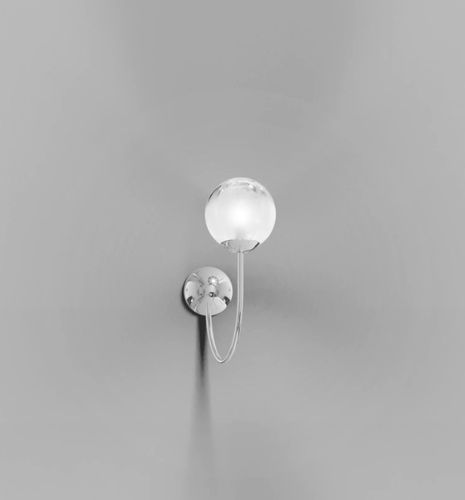 Contemporary wall light - PUPPET - Vistosi - indoor / blown glass / spherical
