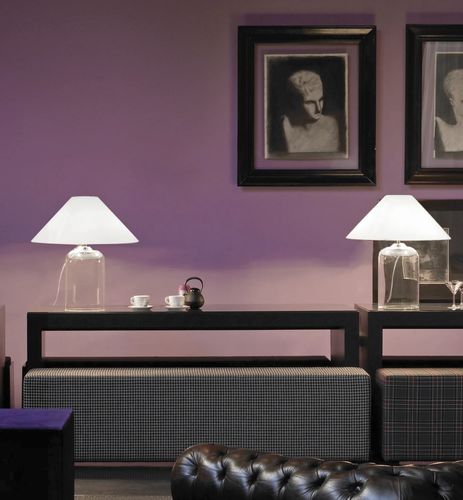 Table lamp - ALEGA - Vistosi - chrome / crystal / retro