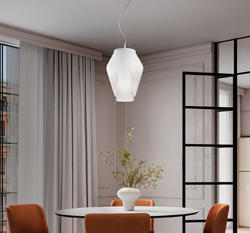 Pendant lamp - ANISETTE - Vistosi - glass / contemporary / corded