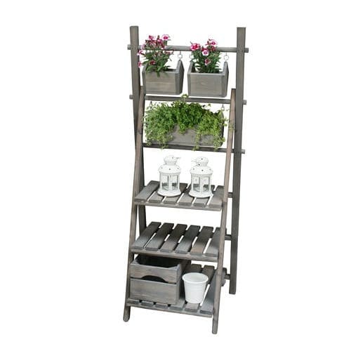 Contemporary shelf - Pircher Oberland - pine / garden