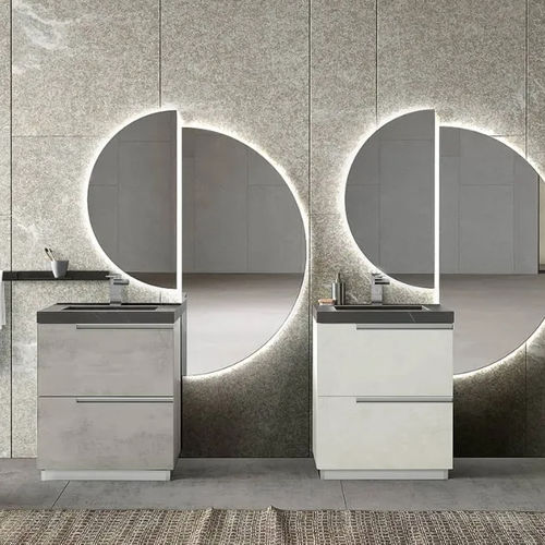 Free-standing washbasin cabinet - SIDE 03  - ARCHEDA - HPL / melamine / contemporary