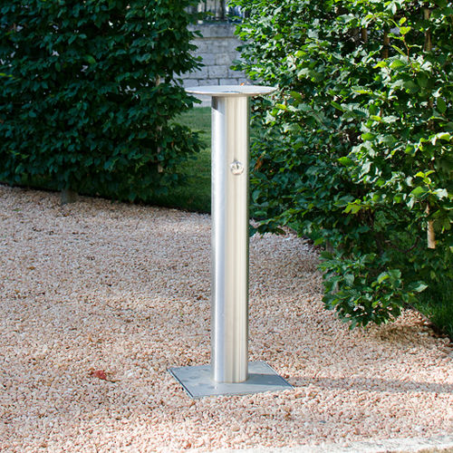Outdoor drinking fountain - PRELUDE - AREA - stainless steel