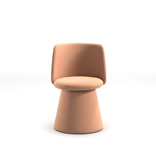 Original design dining chair - Pure Belle TUB  - arrmet - indoor / leather / fabric