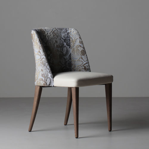 Contemporary restaurant chair - Virginia XL-4WL - arrmet - indoor / fabric / leather
