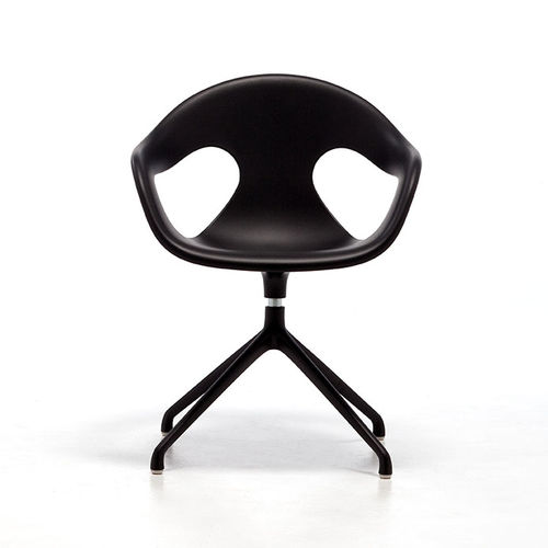 Contemporary office chair - Sunny SP - arrmet - indoor / polypropylene / painted aluminum base