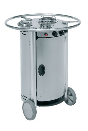Gas range cooker - TCS 3B ST LUX - Emme Group - commercial / stainless steel