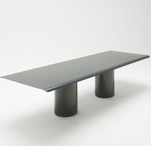 Contemporary dining table - GON - PAOLA LENTI - steel / rectangular / home