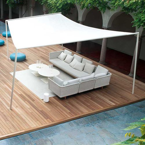 Rectangular shade sail - ALA - PAOLA LENTI - fabric / polyester