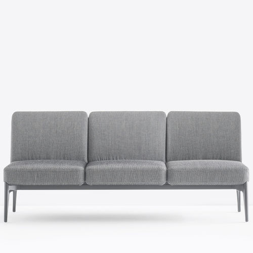 Contemporary sofa - SOCIAL DSO_2L - PEDRALI - fabric / polyurethane foam / upholstered