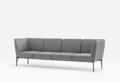 Modular sofa - SOCIAL DSO_2A/3AAL/4AALL - PEDRALI - contemporary / fabric / leather