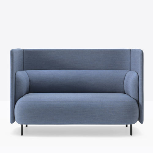 Contemporary sofa - Buddyhub - PEDRALI - fabric / with armrests / high back