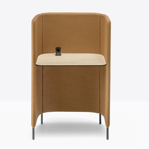 Stand-up desk - buddyhub BDS001/140-BDS003/140 - PEDRALI - free-standing / contemporary / laminate