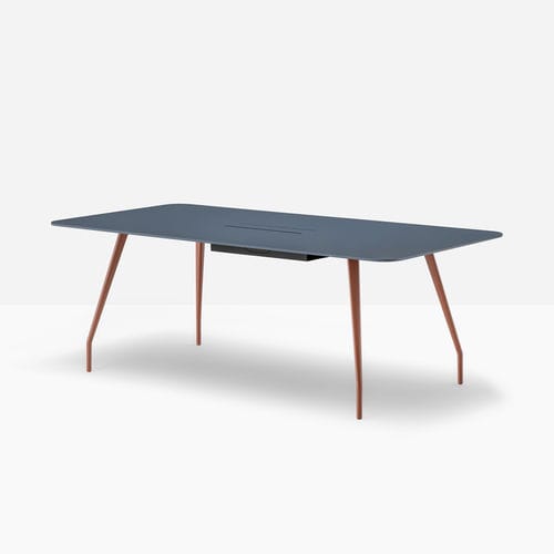 Contemporary Table Rizz Trz Cc PEDRALI Laminate Fenix NTM