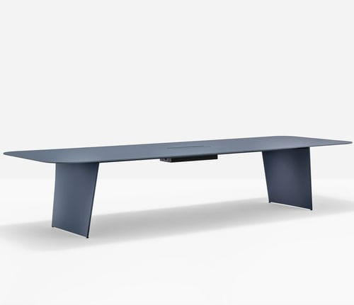 Contemporary Table Frank Tfk Cc PEDRALI Laminate Fenix NTM