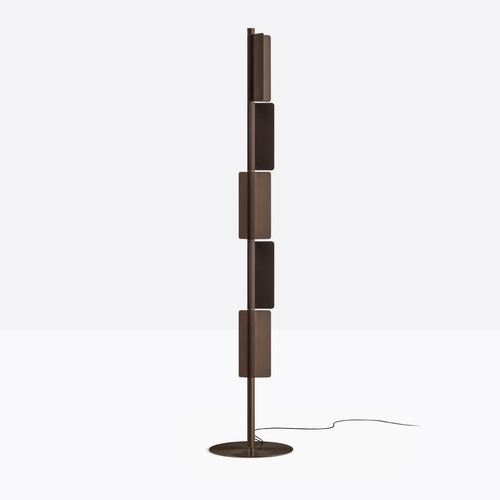 Floor-standing lamp - kawara L010T/A - PEDRALI - extruded aluminum / contemporary / corded