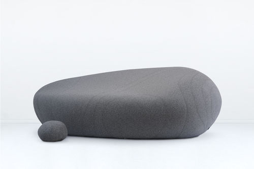 Modular upholstered bench - NEOLIVINGSTONES - SMARIN - original design / polypropylene / commercial