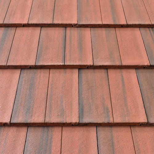 Flat roof tile - DUAL DANUM TLE - Wienerberger - clay / small / copper-colored