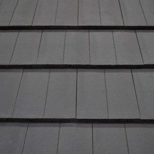Flat roof tile - DUAL DANUM TLE - Wienerberger - clay / small / gray
