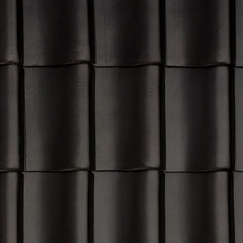 Rectangular roof tile - OLD HOLLOW 451 - Wienerberger - interlocking / clay / small