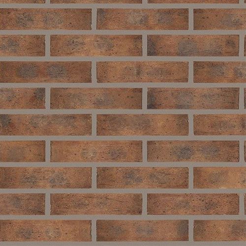 Clay cladding brick - ASHLEY - Wienerberger - for facade / exterior wall / glued
