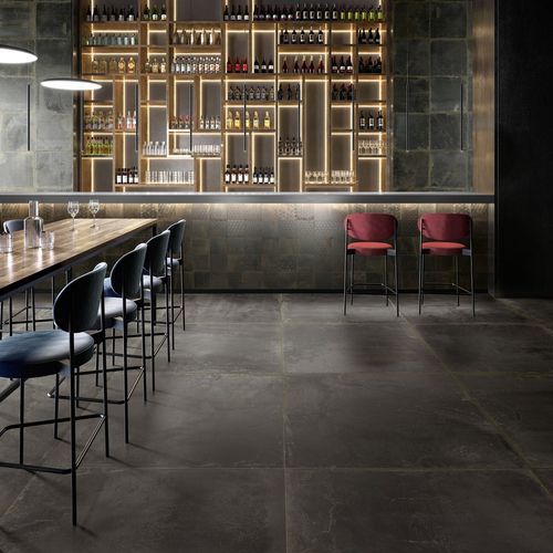 Porcelain stoneware tile - OXIDART - Ceramica Sant' Agostino - natural finish / oxidized / indoor