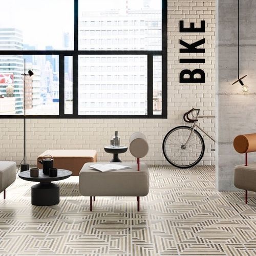 Porcelain stoneware tile - FORM - Ceramica Sant' Agostino - porcelain / concrete / wooden