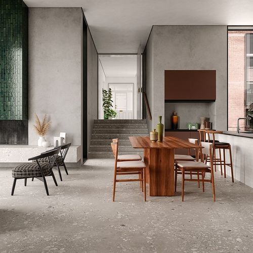 Porcelain stoneware tile - LOGICO - Ceramica Sant' Agostino - matte / pearly finish / indoor