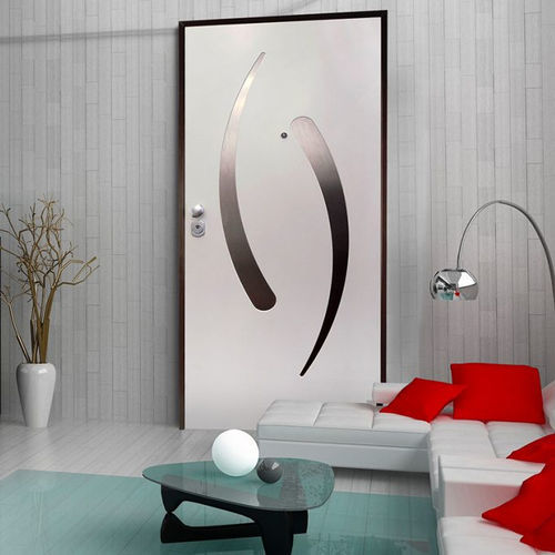 Security door - Nusco - entry / MDF / swing