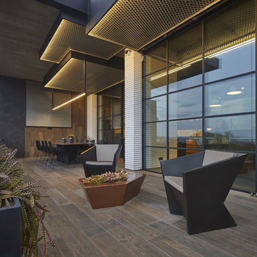 Indoor tile - STELA - Rosa Gres - outdoor / living room / poolside