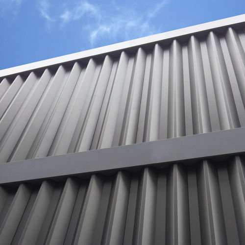 Sheet cladding - GIZA - EUROPERFIL, SA - steel / perforated / pre-lacquered